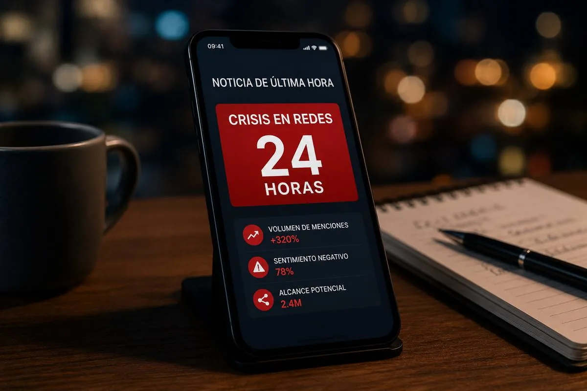 Crisis en redes sociales